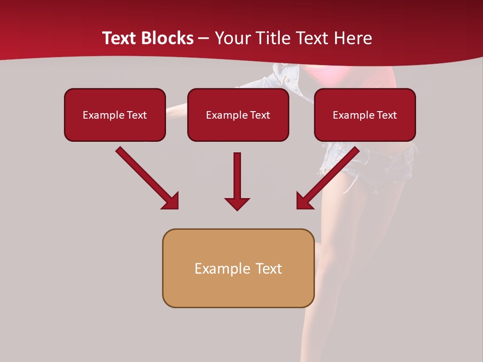 Performance Cool Jump PowerPoint Template