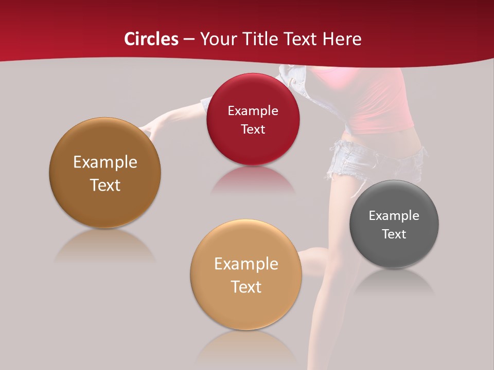 Performance Cool Jump PowerPoint Template