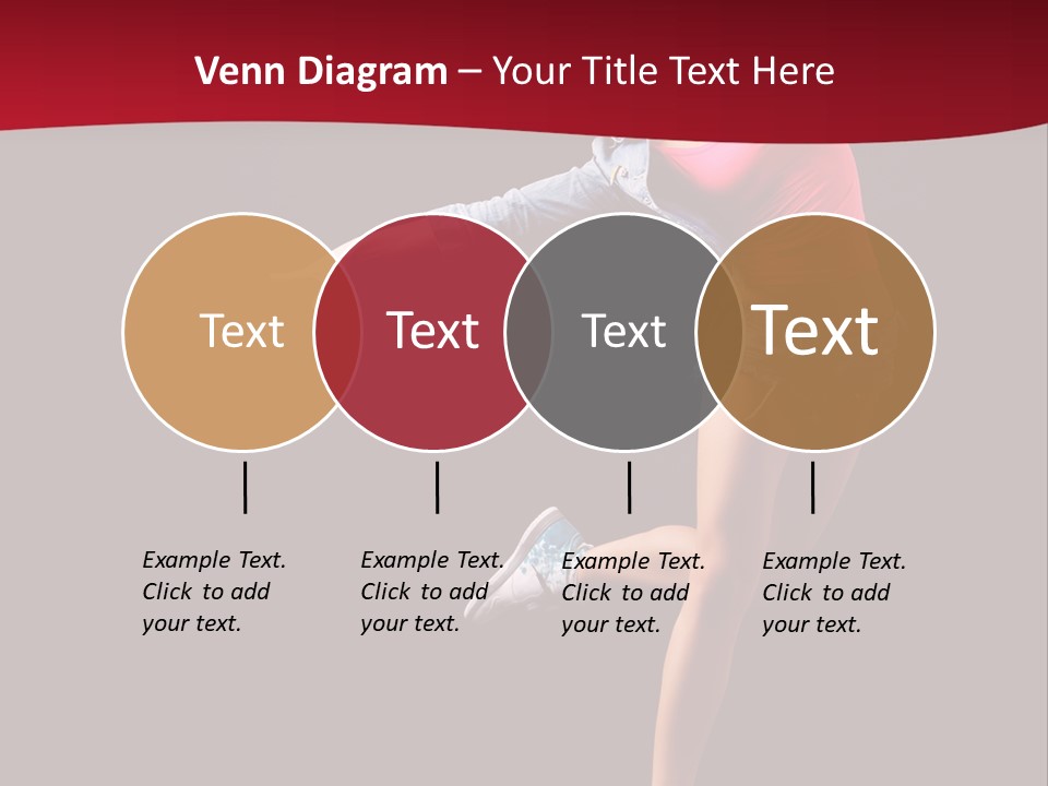 Performance Cool Jump PowerPoint Template