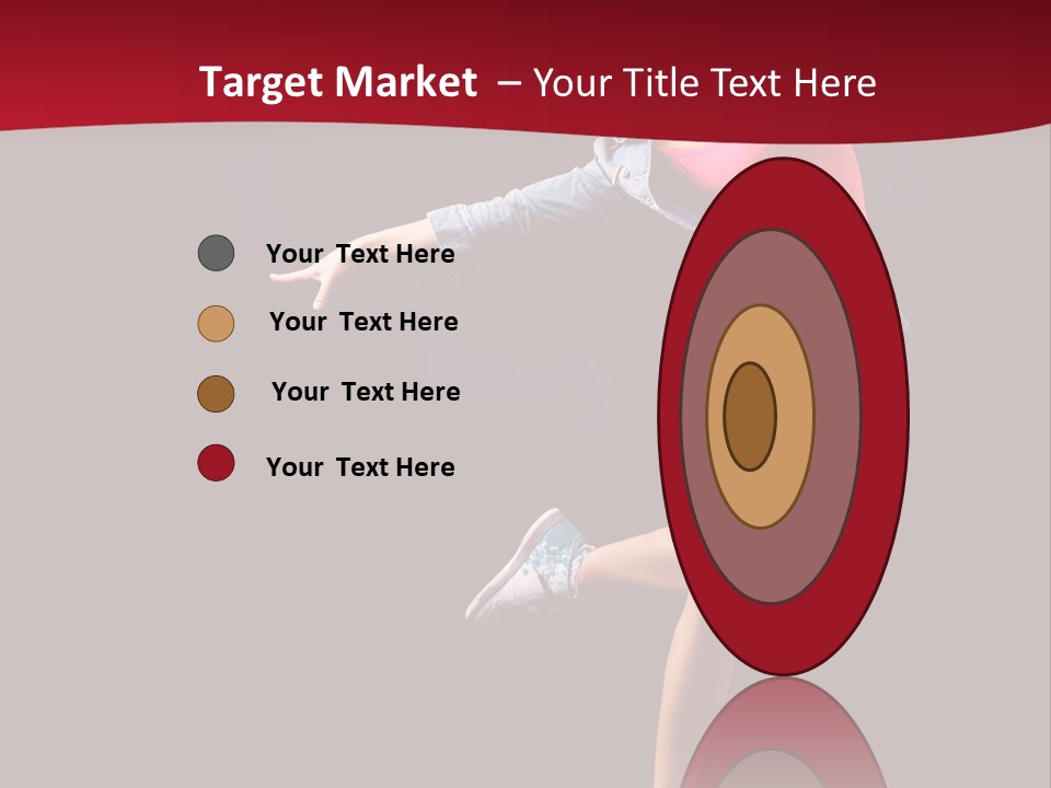 Performance Cool Jump PowerPoint Template