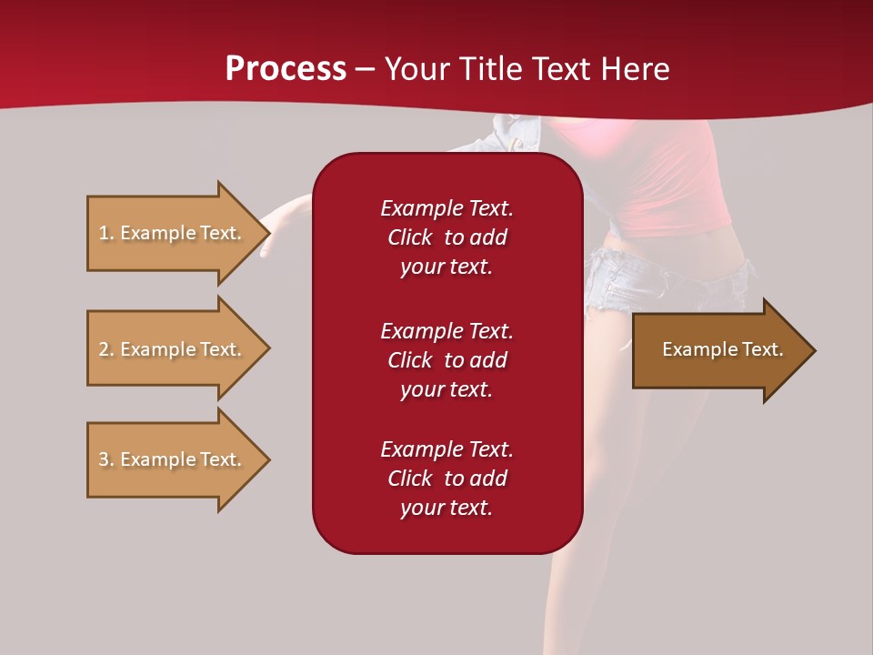 Performance Cool Jump PowerPoint Template
