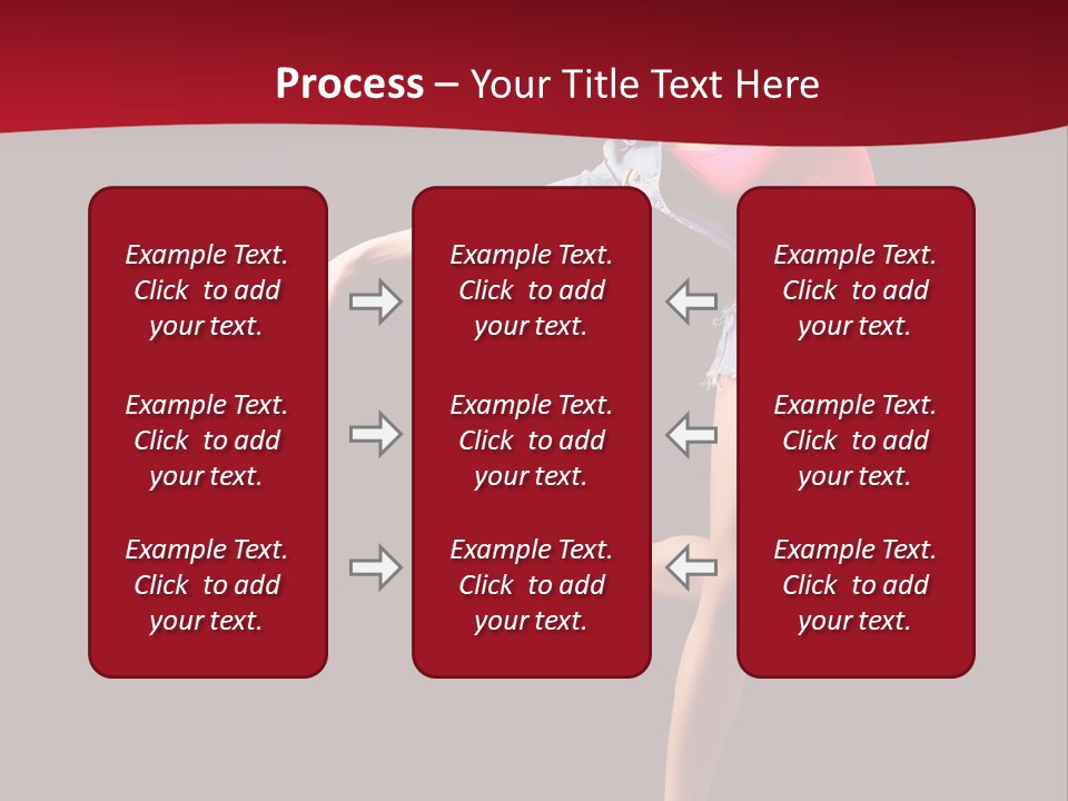 Performance Cool Jump PowerPoint Template