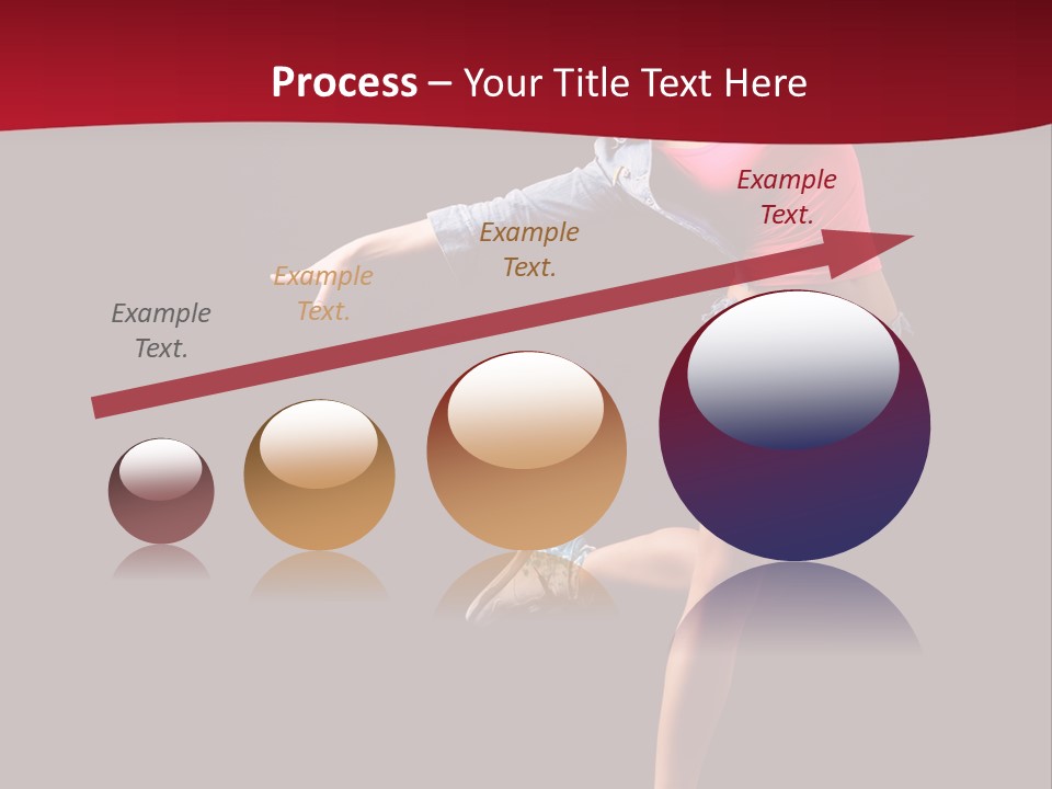 Performance Cool Jump PowerPoint Template