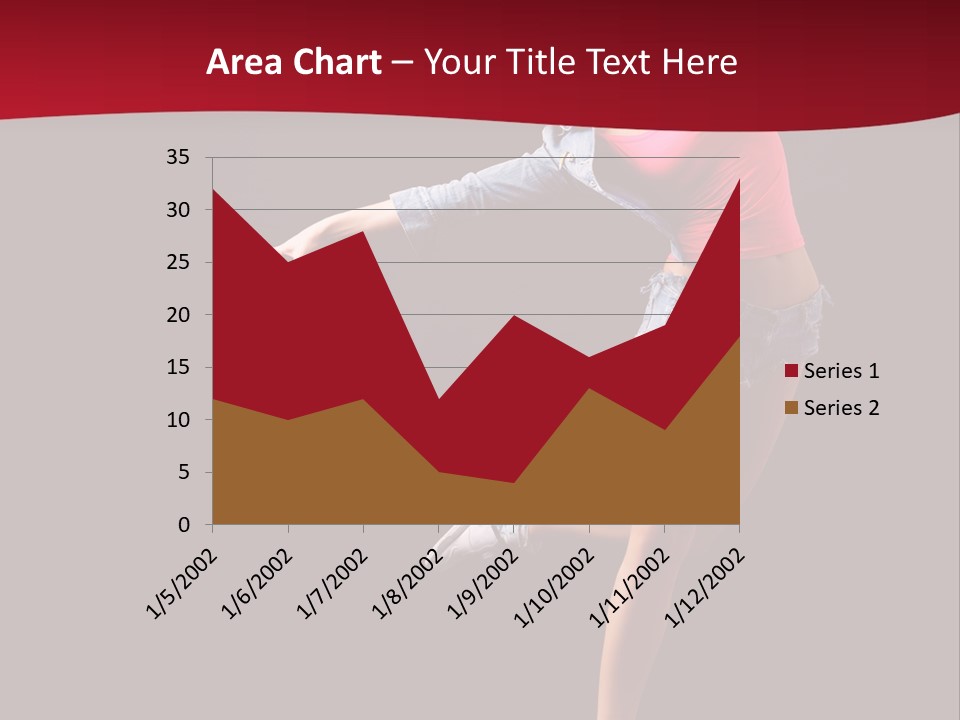Performance Cool Jump PowerPoint Template