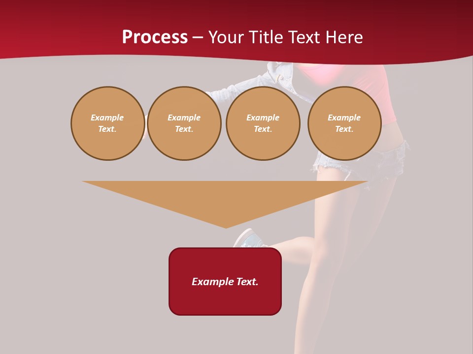 Performance Cool Jump PowerPoint Template