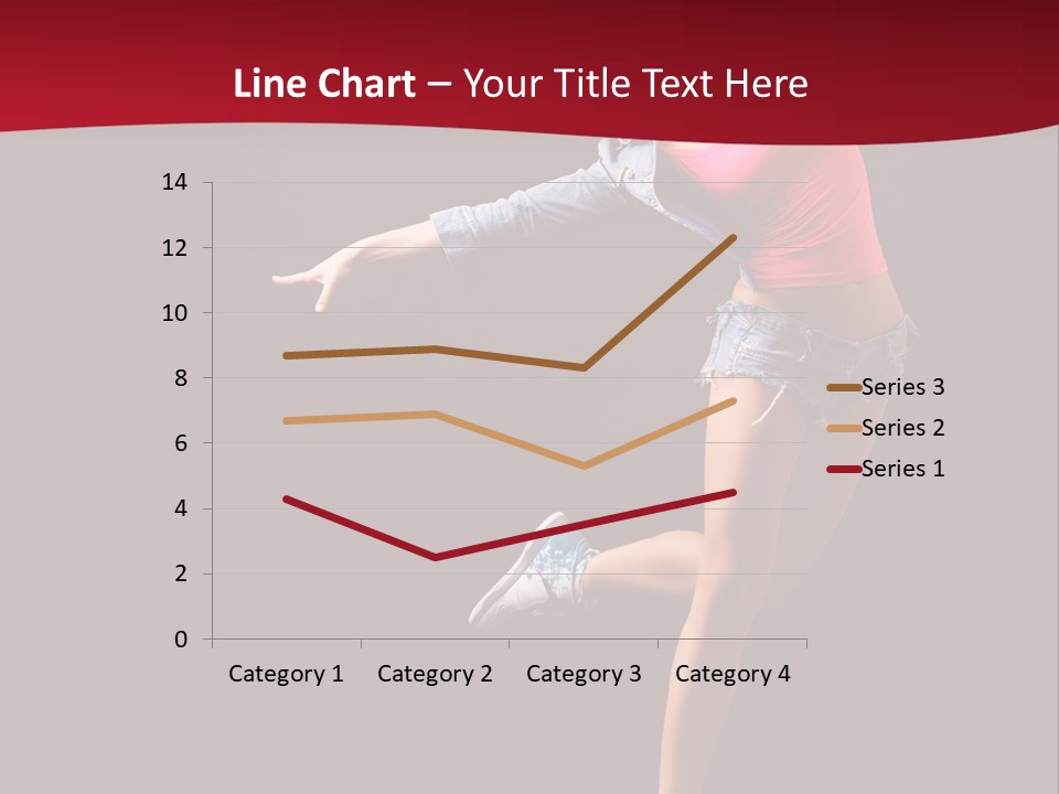 Performance Cool Jump PowerPoint Template