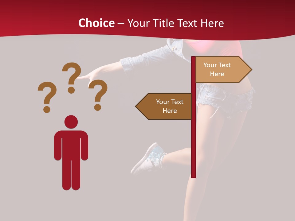 Performance Cool Jump PowerPoint Template