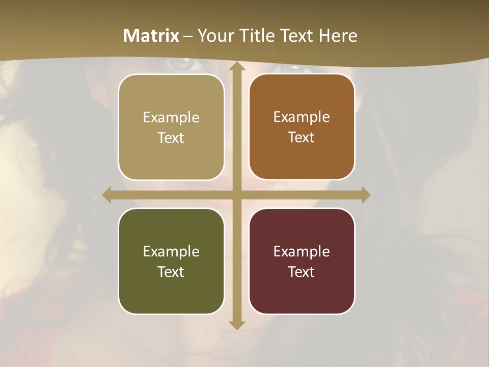 Hairstyle Makeup Business PowerPoint Template