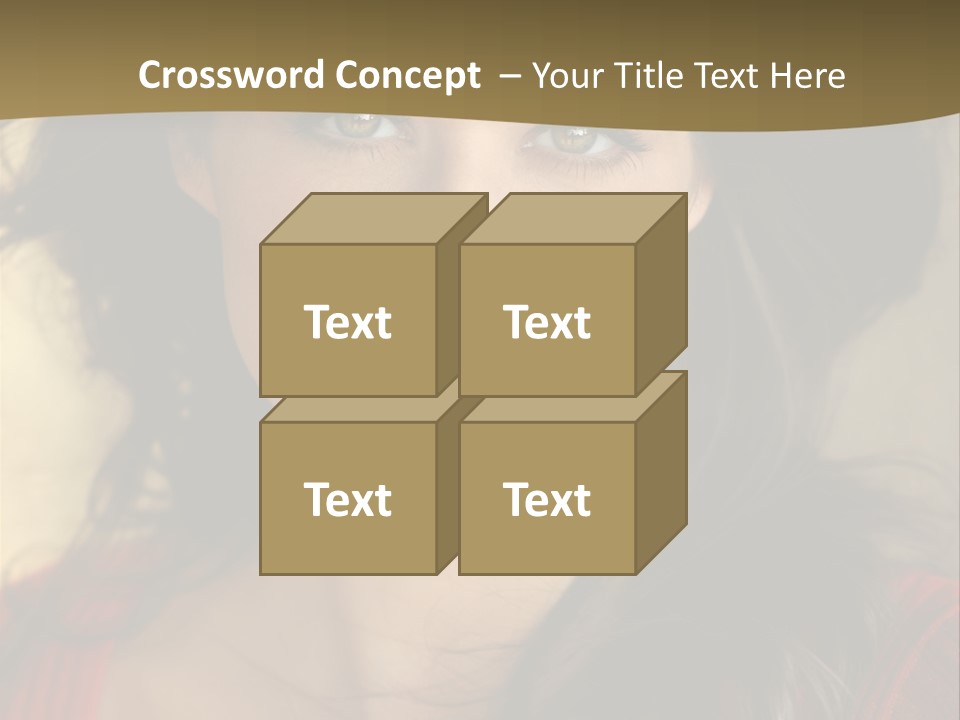 Hairstyle Makeup Business PowerPoint Template