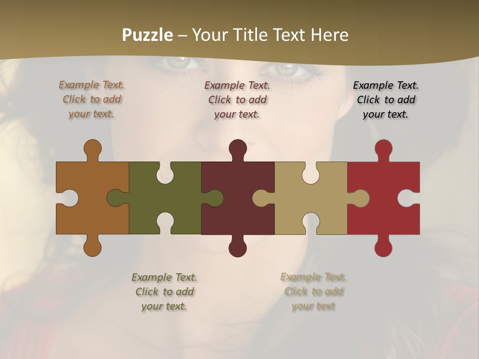 Hairstyle Makeup Business PowerPoint Template