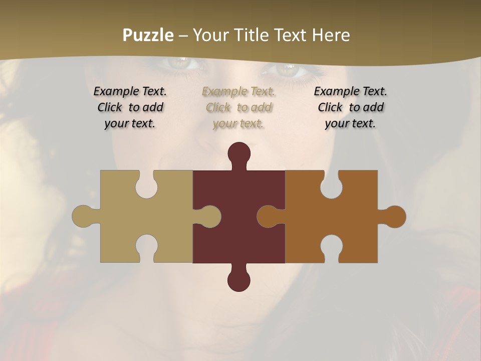 Hairstyle Makeup Business PowerPoint Template