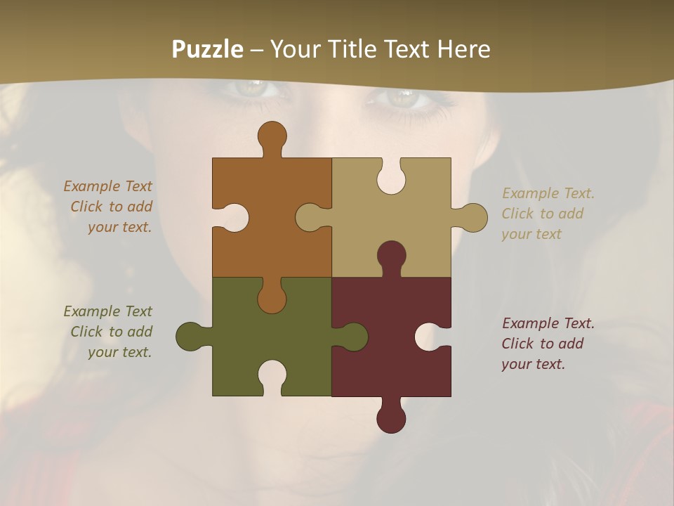 Hairstyle Makeup Business PowerPoint Template