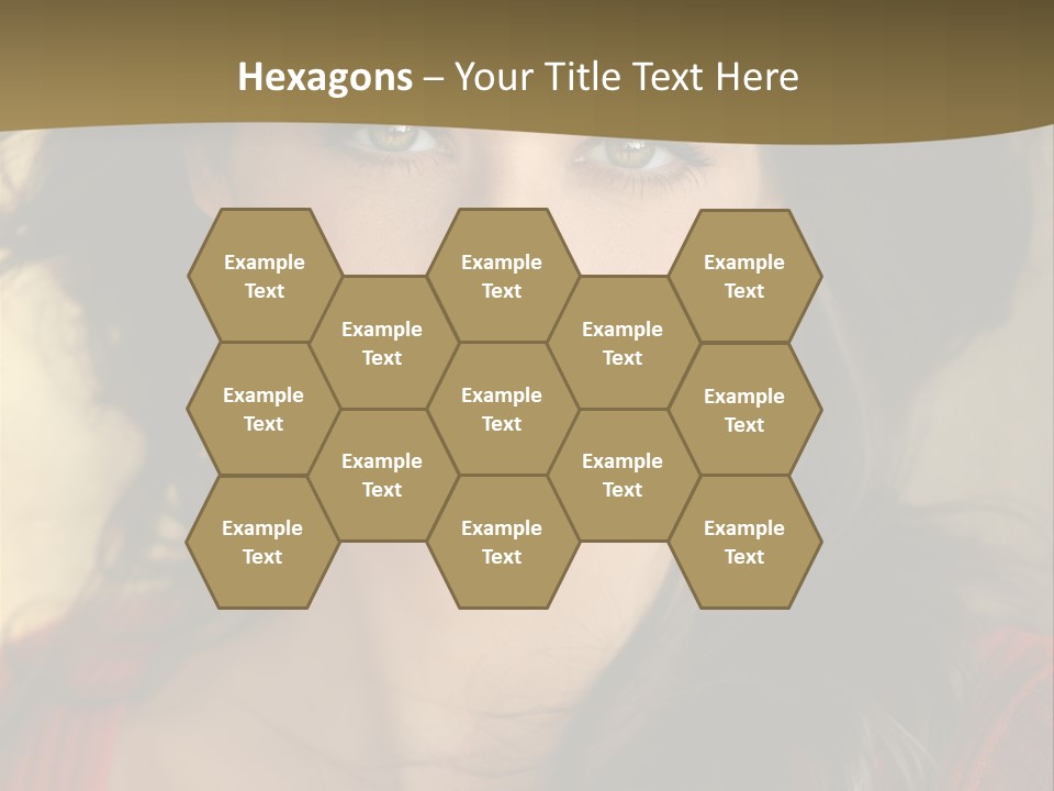 Hairstyle Makeup Business PowerPoint Template