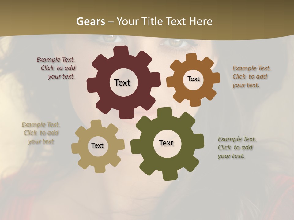 Hairstyle Makeup Business PowerPoint Template