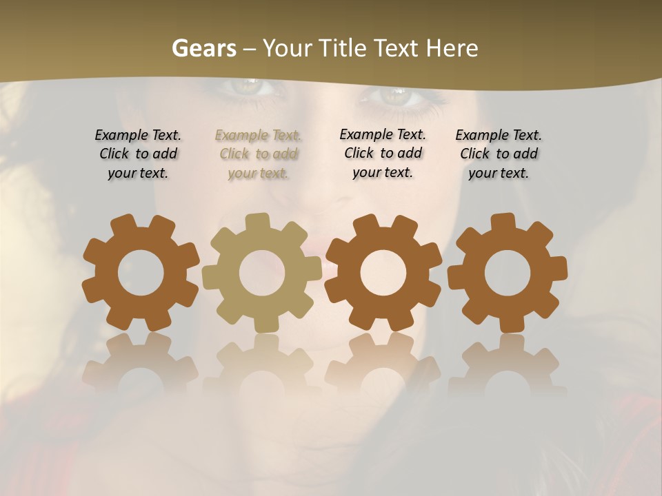 Hairstyle Makeup Business PowerPoint Template