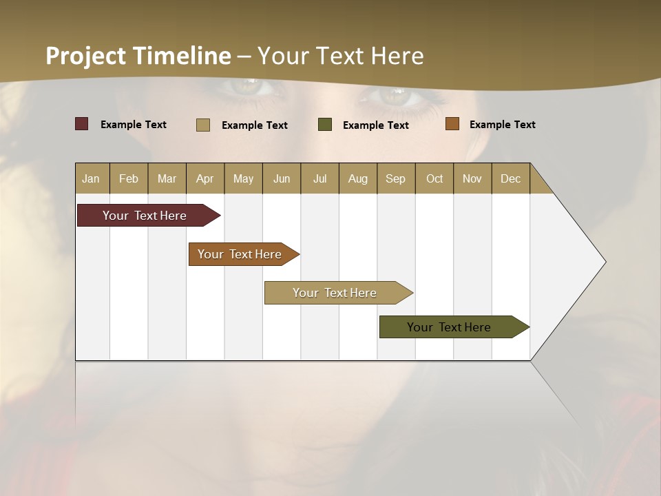Hairstyle Makeup Business PowerPoint Template