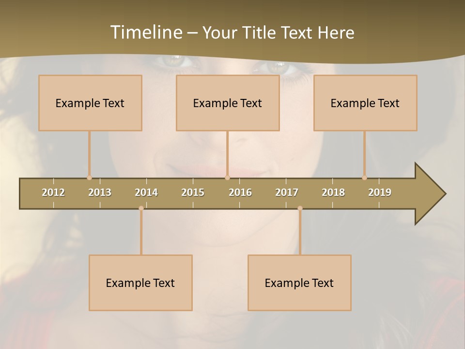 Hairstyle Makeup Business PowerPoint Template