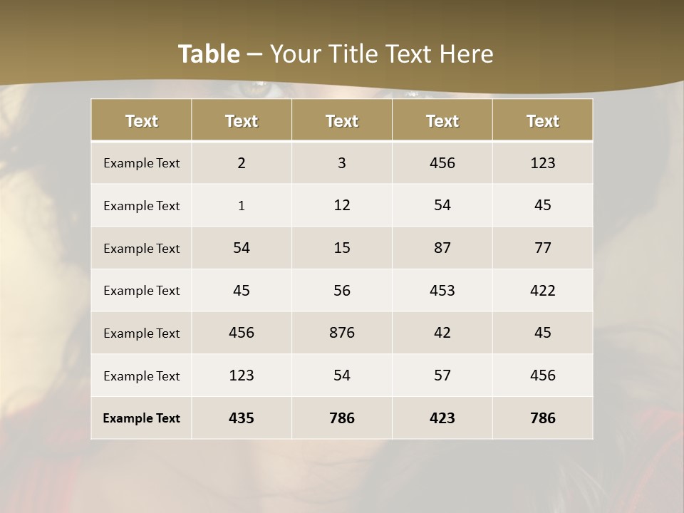 Hairstyle Makeup Business PowerPoint Template