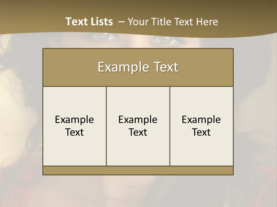 Hairstyle Makeup Business PowerPoint Template