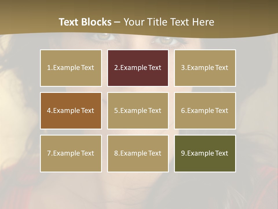 Hairstyle Makeup Business PowerPoint Template