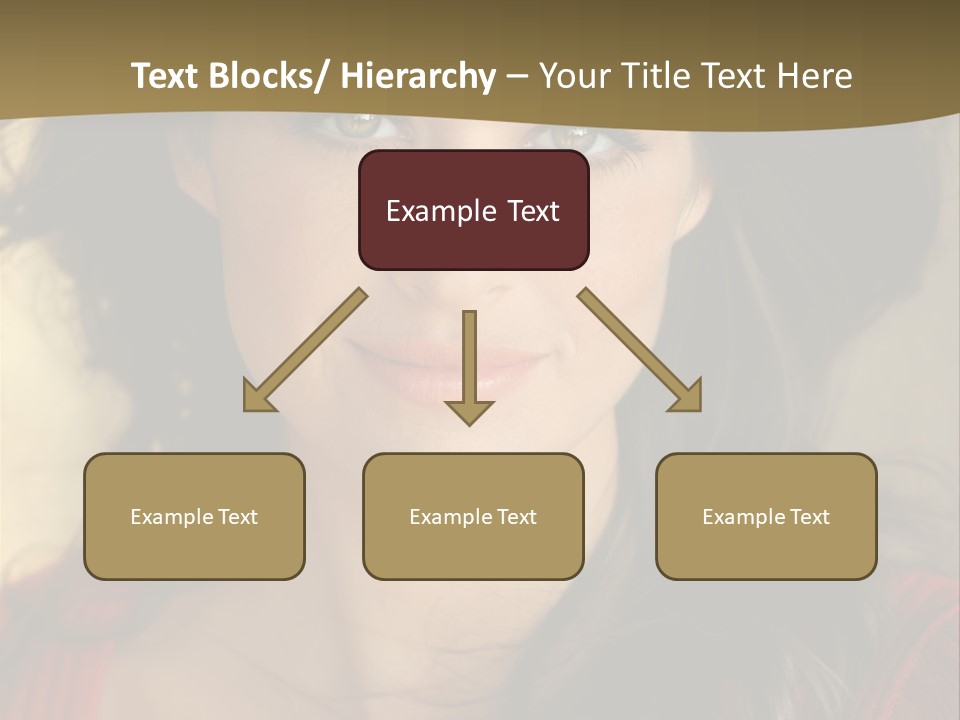 Hairstyle Makeup Business PowerPoint Template