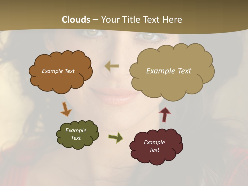 Hairstyle Makeup Business PowerPoint Template