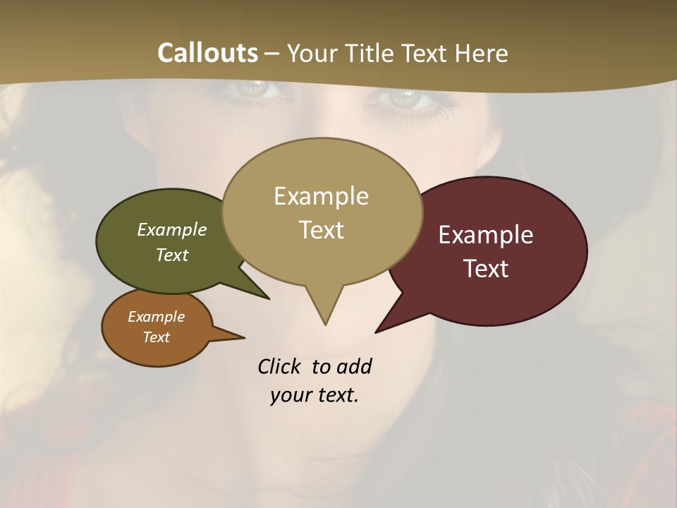 Hairstyle Makeup Business PowerPoint Template