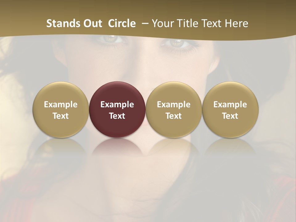 Hairstyle Makeup Business PowerPoint Template