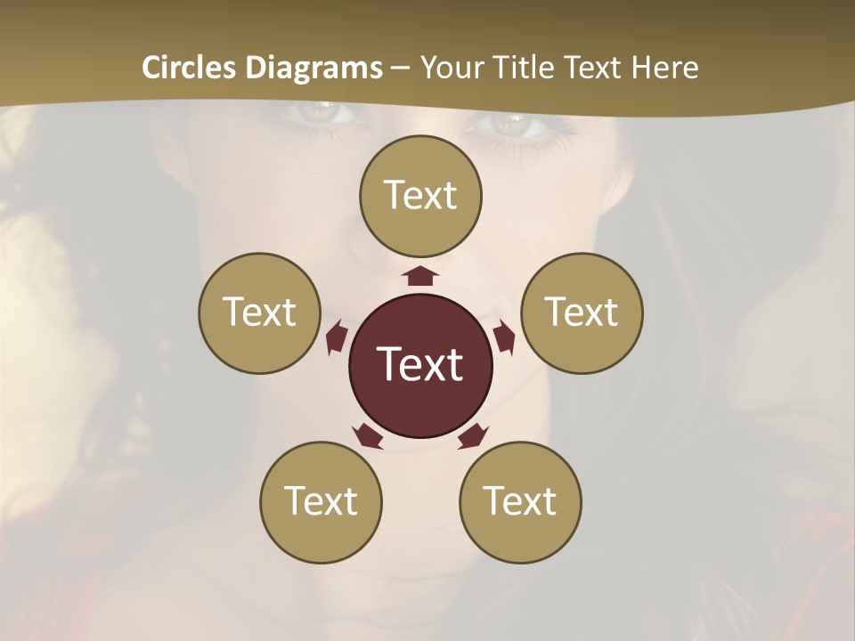 Hairstyle Makeup Business PowerPoint Template