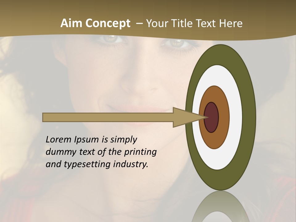 Hairstyle Makeup Business PowerPoint Template