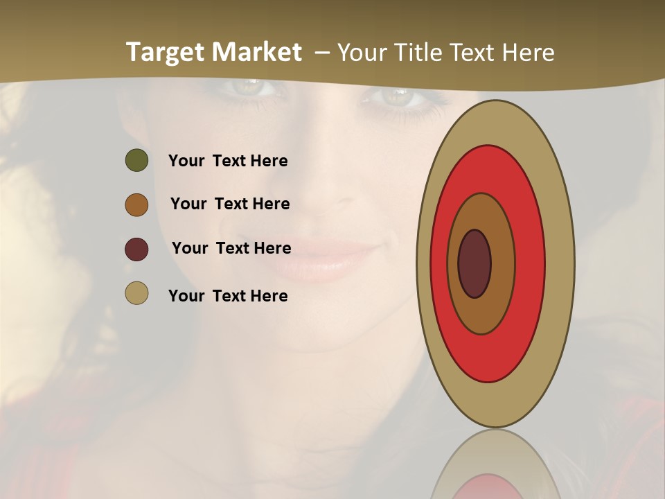 Hairstyle Makeup Business PowerPoint Template