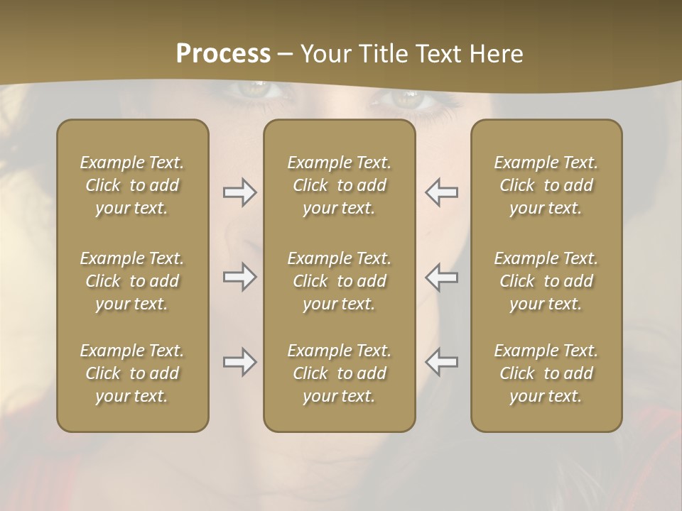 Hairstyle Makeup Business PowerPoint Template