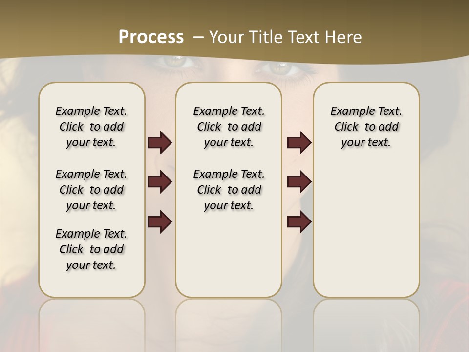 Hairstyle Makeup Business PowerPoint Template