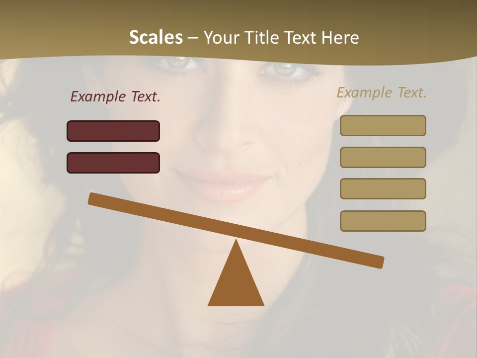 Hairstyle Makeup Business PowerPoint Template