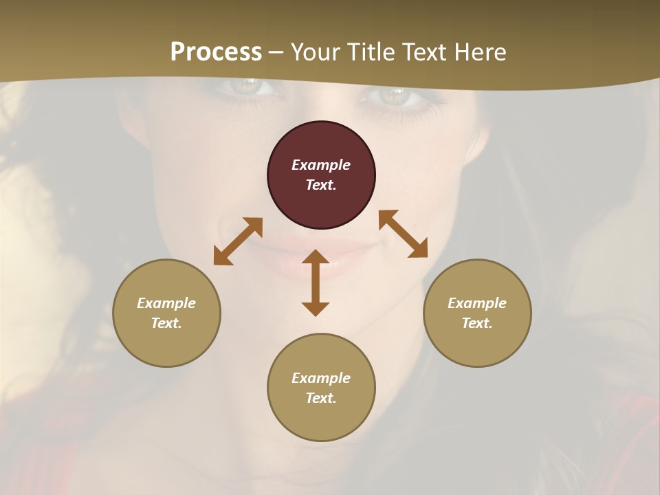 Hairstyle Makeup Business PowerPoint Template