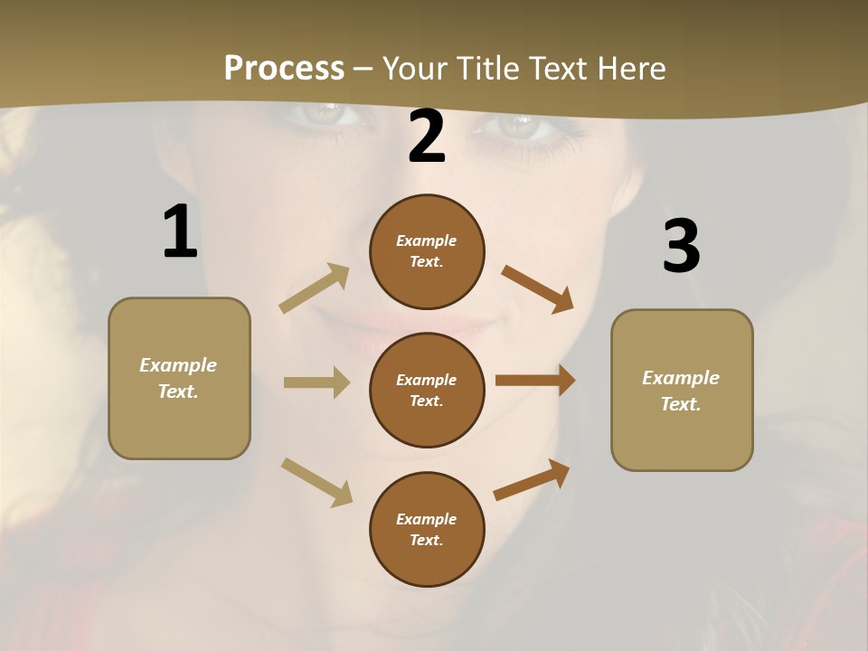 Hairstyle Makeup Business PowerPoint Template