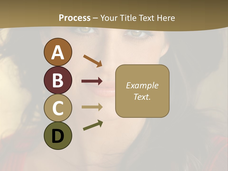 Hairstyle Makeup Business PowerPoint Template