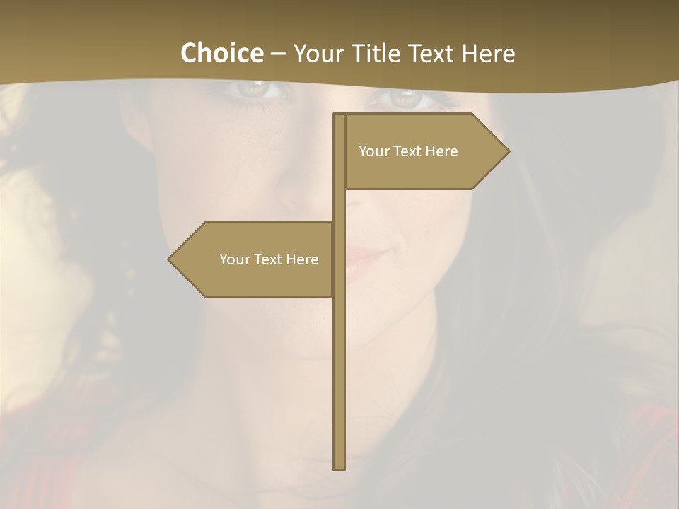 Hairstyle Makeup Business PowerPoint Template