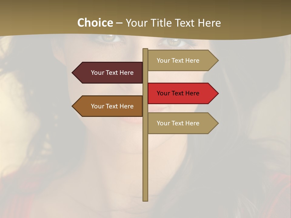 Hairstyle Makeup Business PowerPoint Template