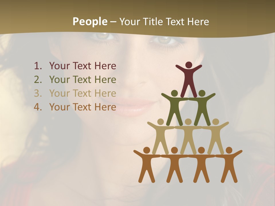 Hairstyle Makeup Business PowerPoint Template