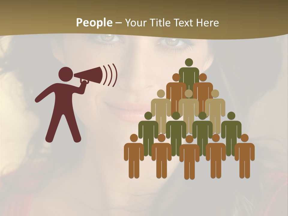 Hairstyle Makeup Business PowerPoint Template