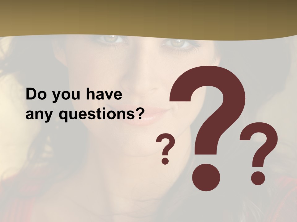 Hairstyle Makeup Business PowerPoint Template