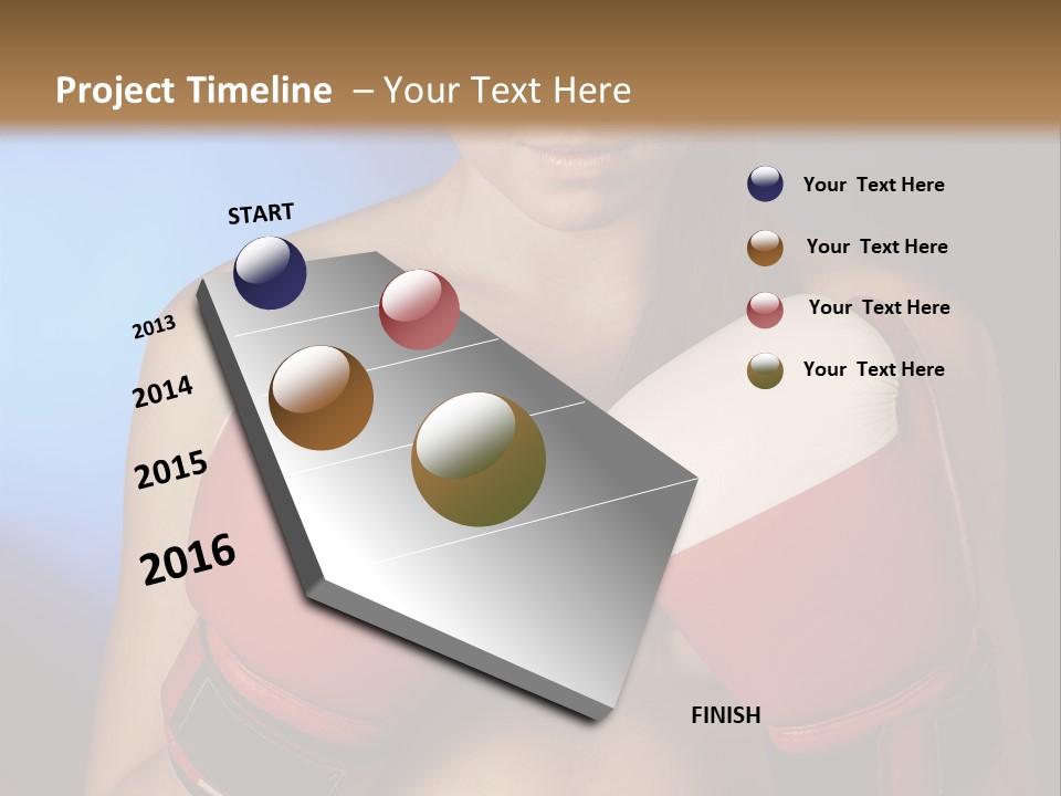 Sport Athletic Female PowerPoint Template