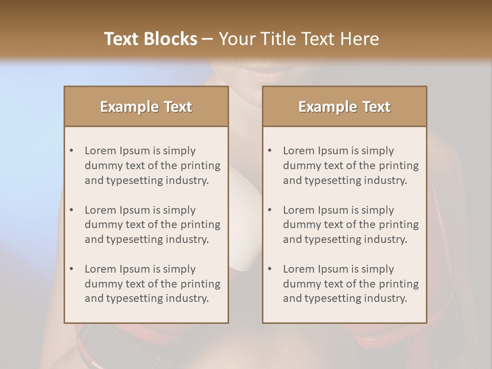 Sport Athletic Female PowerPoint Template