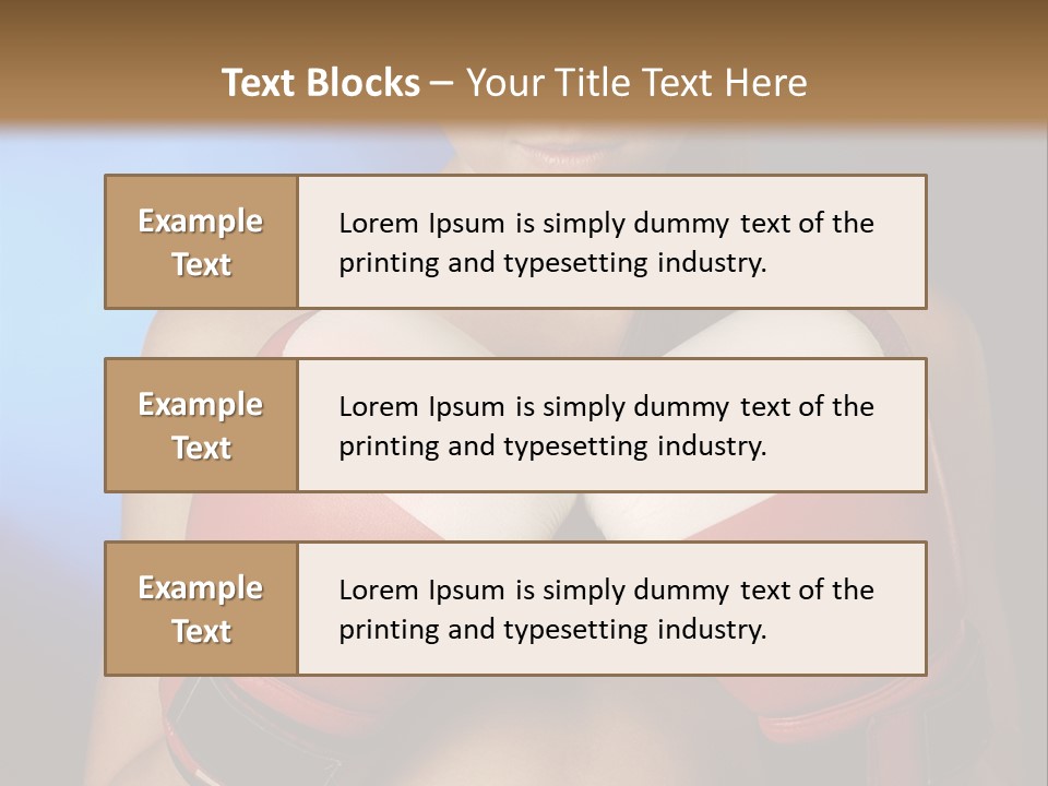 Sport Athletic Female PowerPoint Template