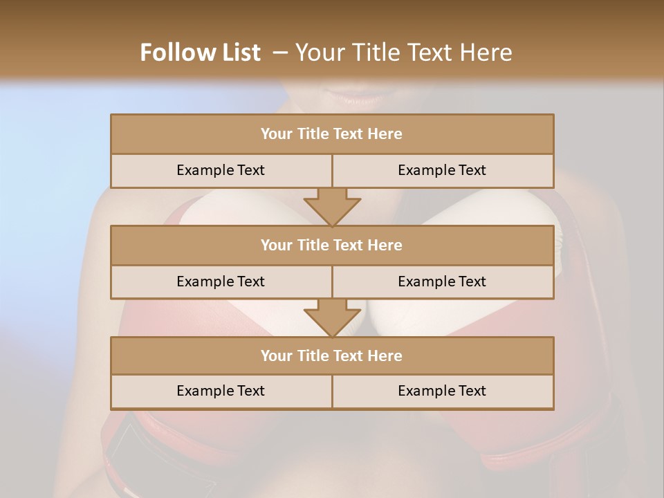 Sport Athletic Female PowerPoint Template