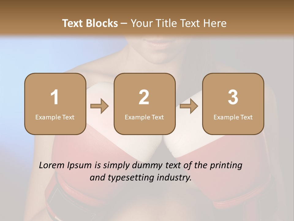 Sport Athletic Female PowerPoint Template