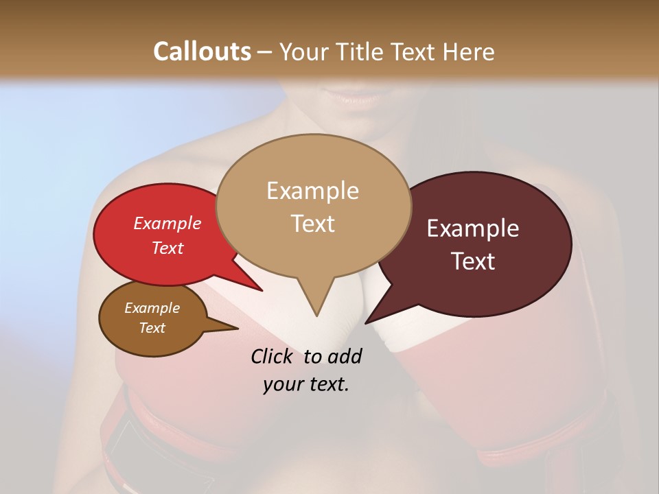 Sport Athletic Female PowerPoint Template