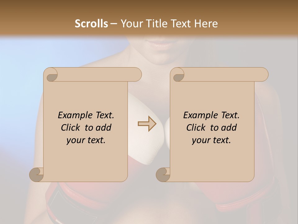 Sport Athletic Female PowerPoint Template