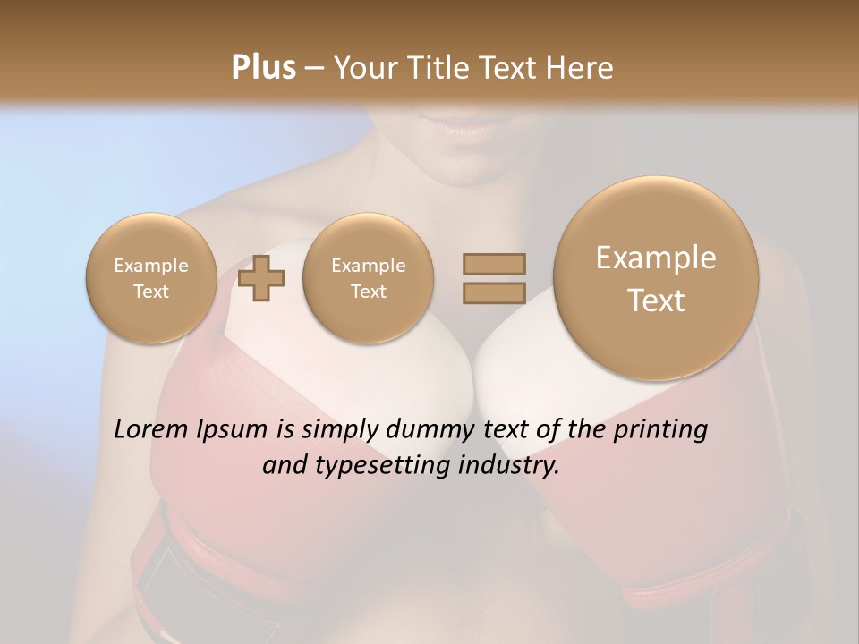 Sport Athletic Female PowerPoint Template